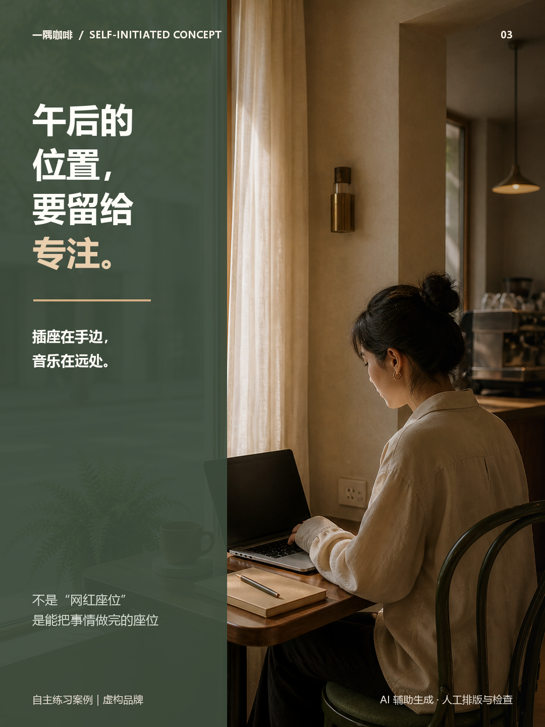适合专注的午后位置图文卡片